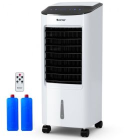 Evaporative Portable Air Cooler Fan Humidifier with Remote Control