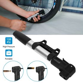 Mini Bike Pump Portable Bicycle Tire Inflator