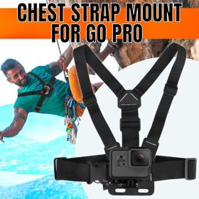 Chest Harness Body Strap Mount Accessories Adjustable For IPhone GoPro Android