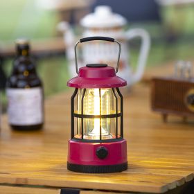 400 Lumens NEW Retro Camping Lights (Color: L801B-Red)