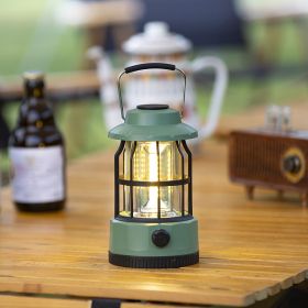 400 Lumens NEW Retro Camping Lights (Color: L801B-Green)