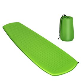 Hiking Outdoor Camping Lightweight Portable Sleeping Pad (Type: Sleeping Pad, Color: Light Green)