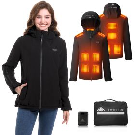 Women's Heated Jacket with Battery Pack (size: M)